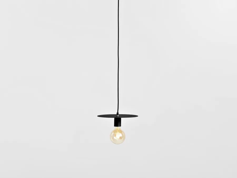 Lampa wisząca SKIVA M - czarny