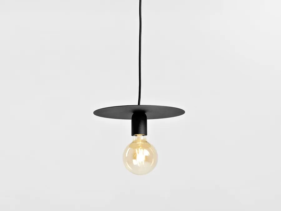 Lampa wisząca SKIVA M - czarny