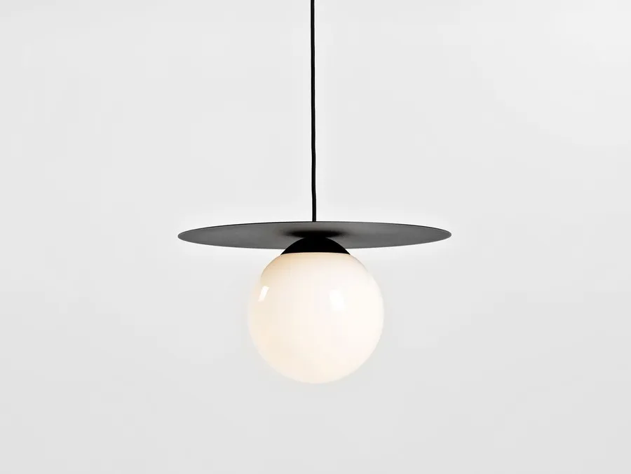 Lampa wisząca SKIVA BALL M - czarny