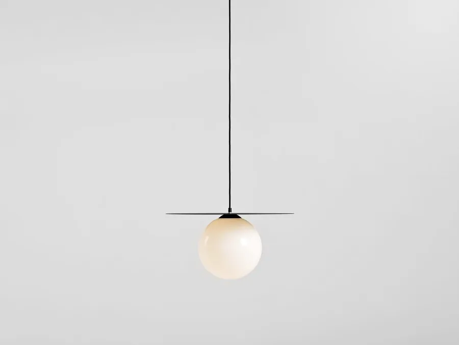 Lampa wisząca SKIVA BALL L - czarny