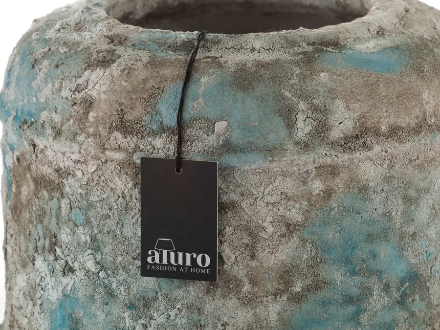 Donica,osłonka HONATI antique blue_Aluro L
