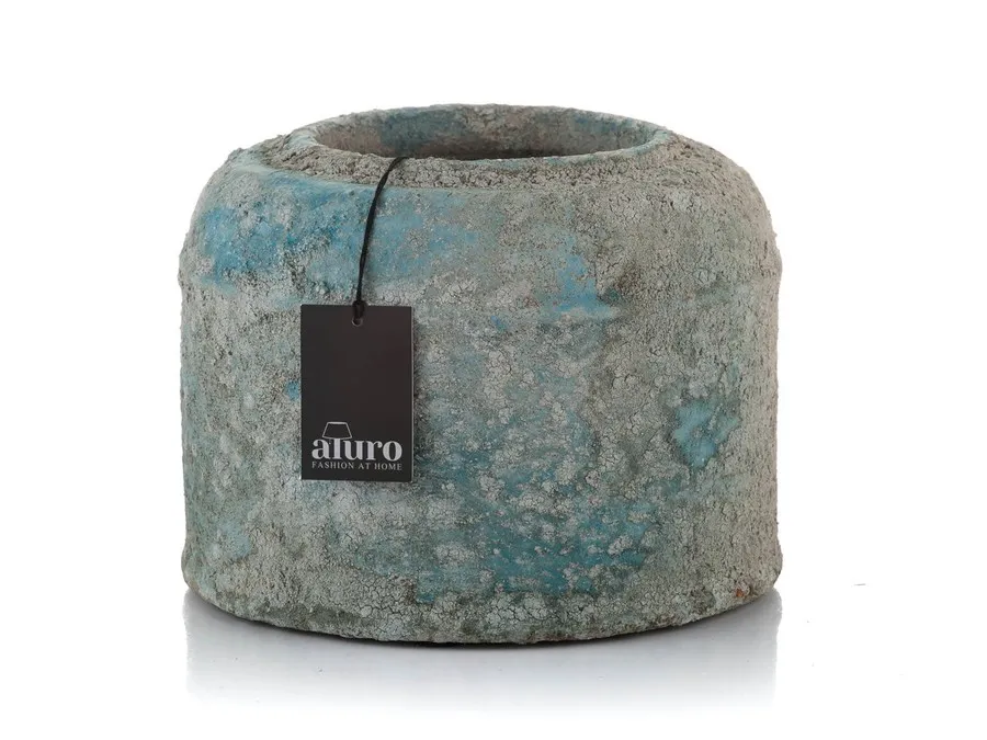 Donica,osłonka HONATI antique blue_Aluro M