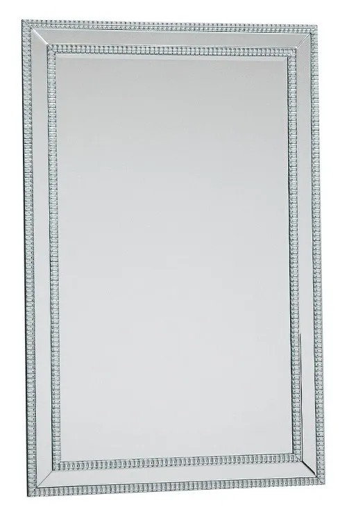 Lustro wiszące z kryształkami JS48 75x115