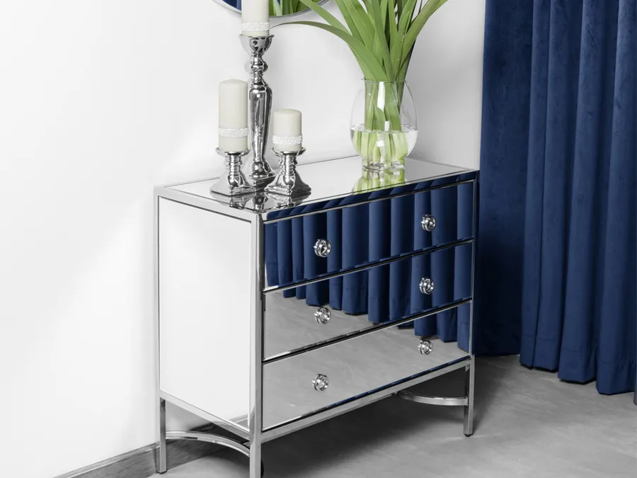 Komoda lustrzana LW6073 81x40x76 cm