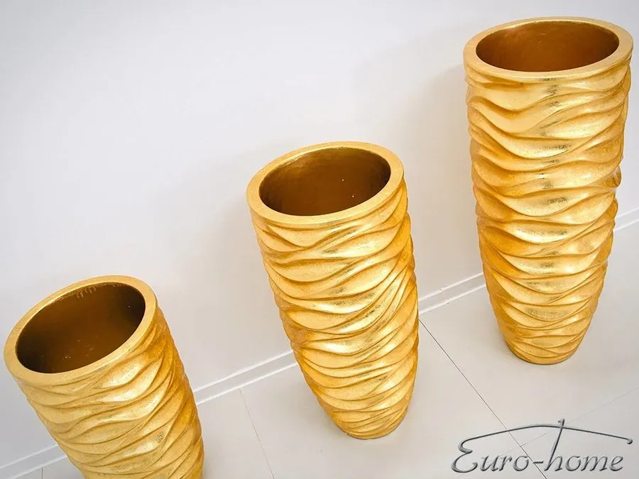Donica 2028/2 60x33 cm - złoty
