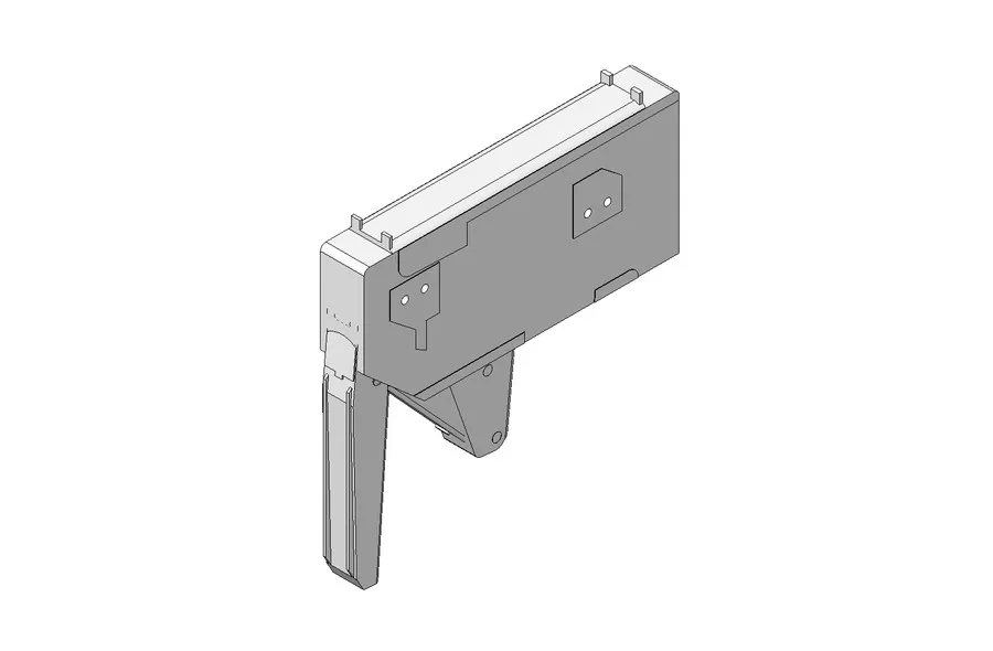 Siłowniki Tip-On AVENTOS HK TOP / LF 930-2800 / szare zaślepki 