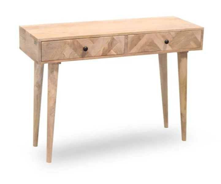 Konsola z drewna mango PARQUET