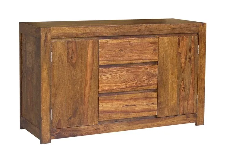 Komoda drewniana MILANO 150 cm - palisander miodowy