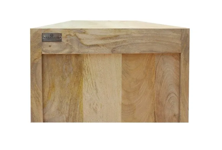 Komoda drewniana MILANO 180 cm - mango naturalne