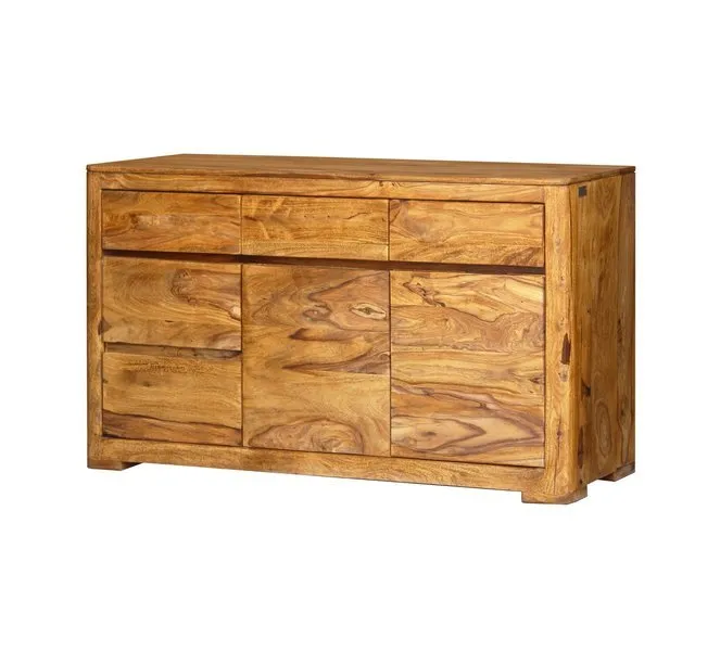 Komoda drewniana BARI 145 cm - palisander teak