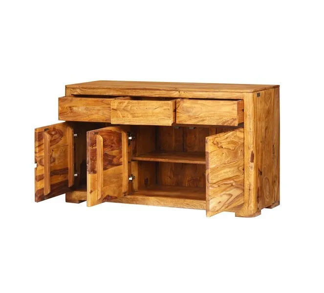 Komoda drewniana BARI 145 cm - palisander teak