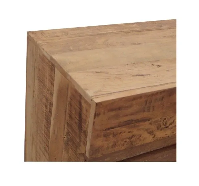 Komoda drewniana CENTURY RUSTIC 6 szuflad - stare drewno
