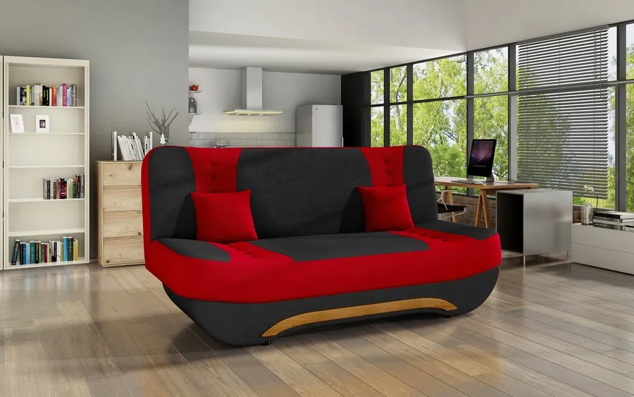 tkanina Alova 04/Alova 46 Sofa rozkładana EWA II - tkanina Alova 04/Alova 46