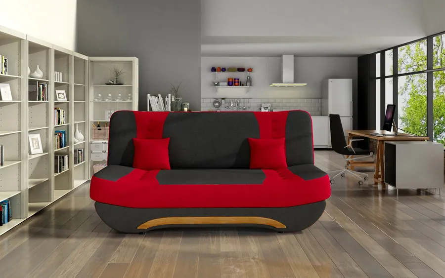 Sofa rozkładana EWA II - tkanina Alova 04/Alova 46