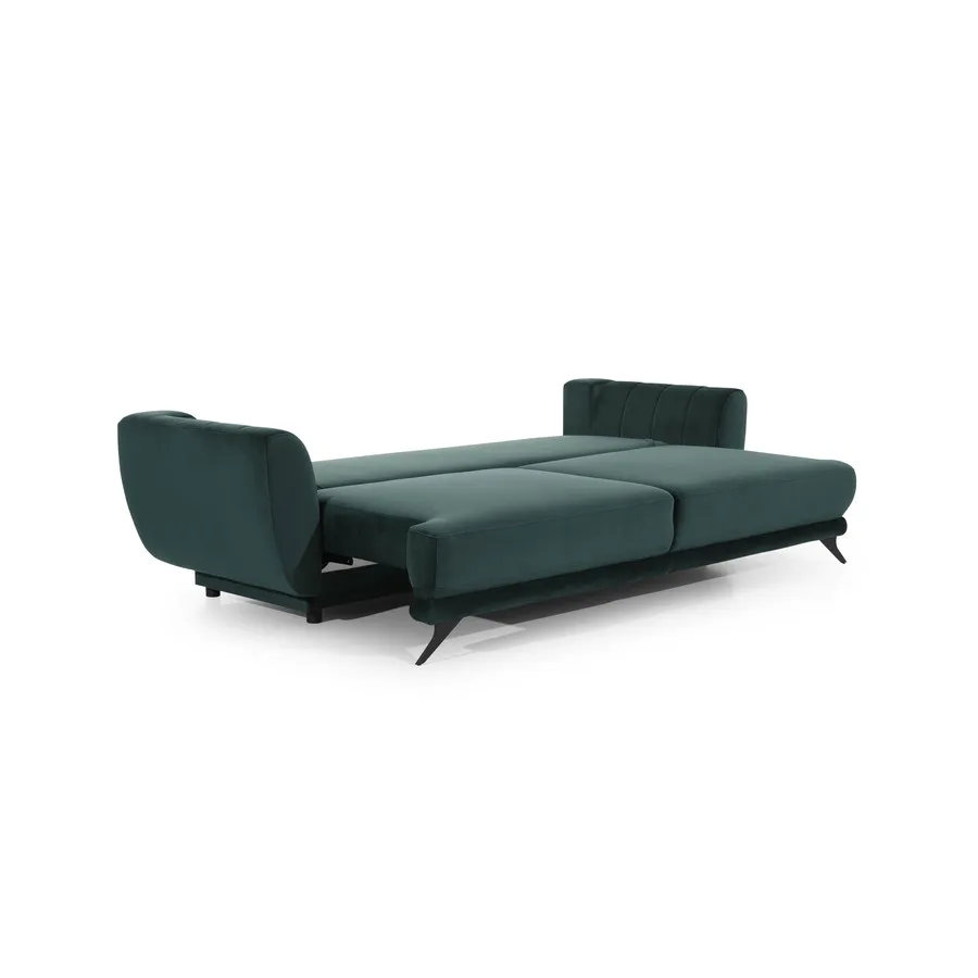 Sofa rozkładana z bokami MEGIS - tkanina Riviera 38