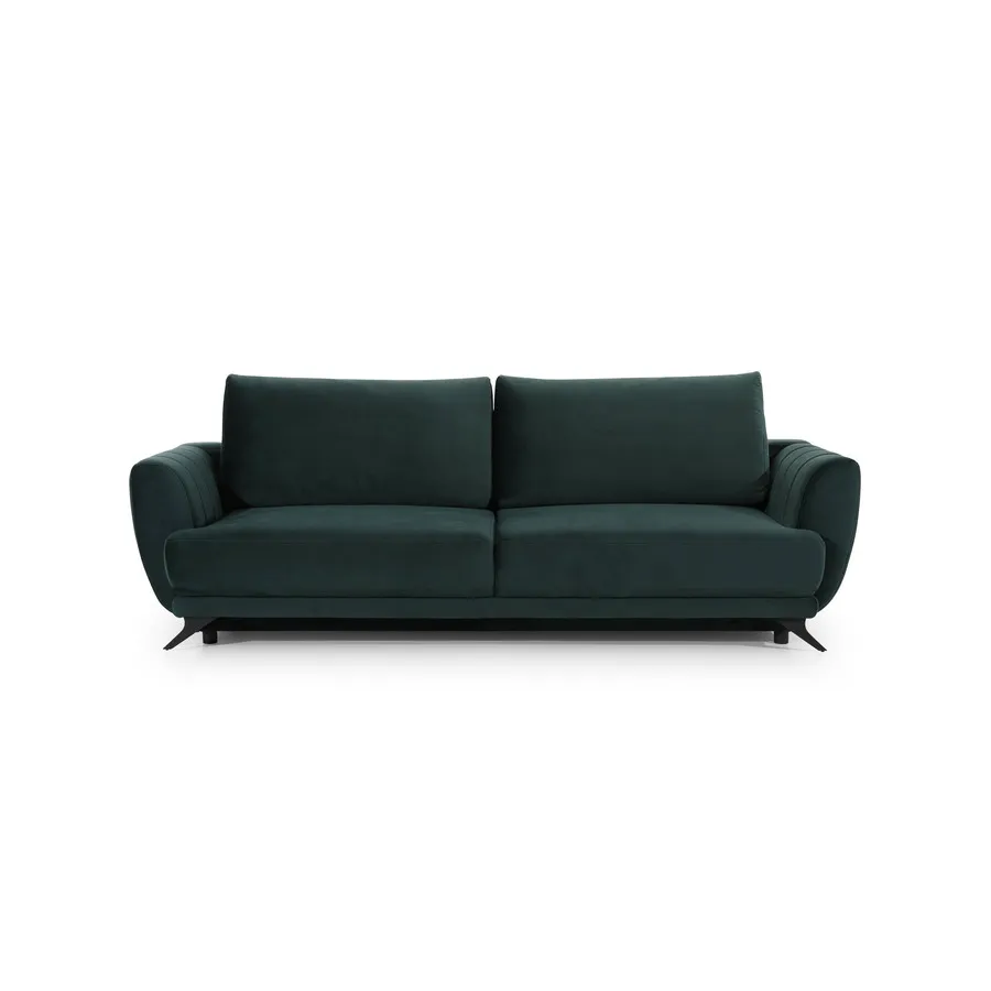 Sofa rozkładana z bokami MEGIS - tkanina Riviera 38