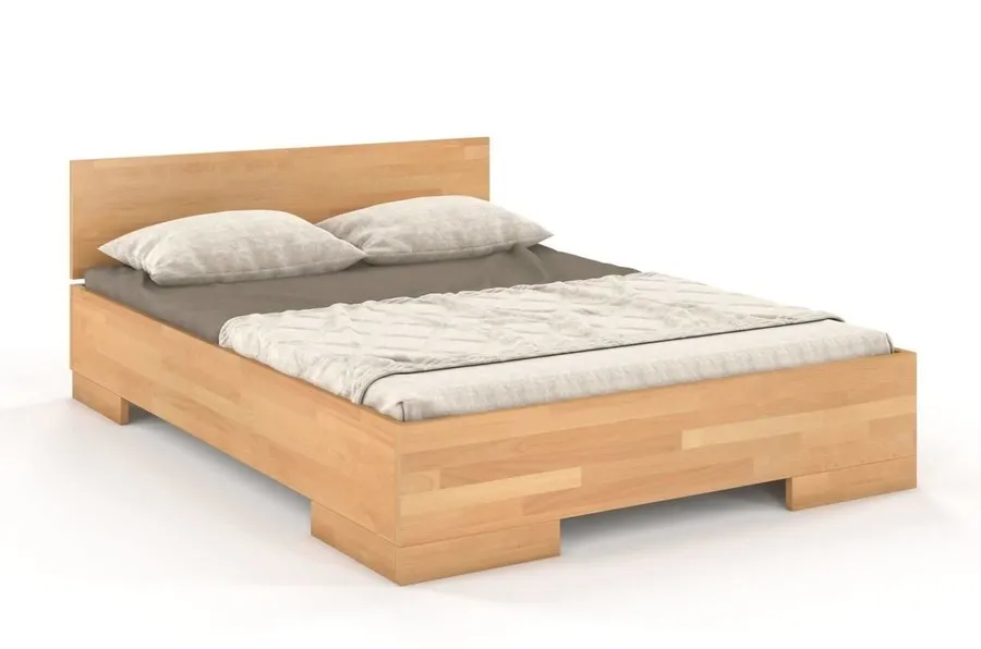 Łóżko drewniane bukowe SPECTRUM Maxi&Long 140x220 - naturalny