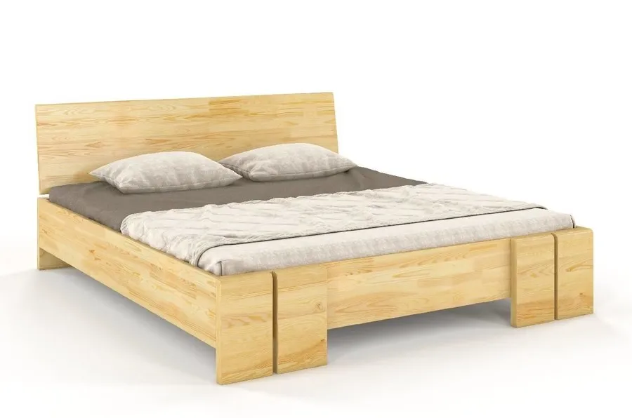 Łóżko drewniane sosnowe VESTRE Maxi&Long 140x220 - naturalny
