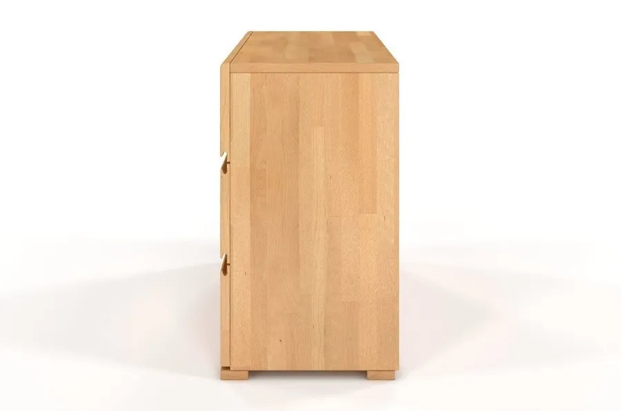 Komoda bukowa VESTRE 4 szuflady - naturalny