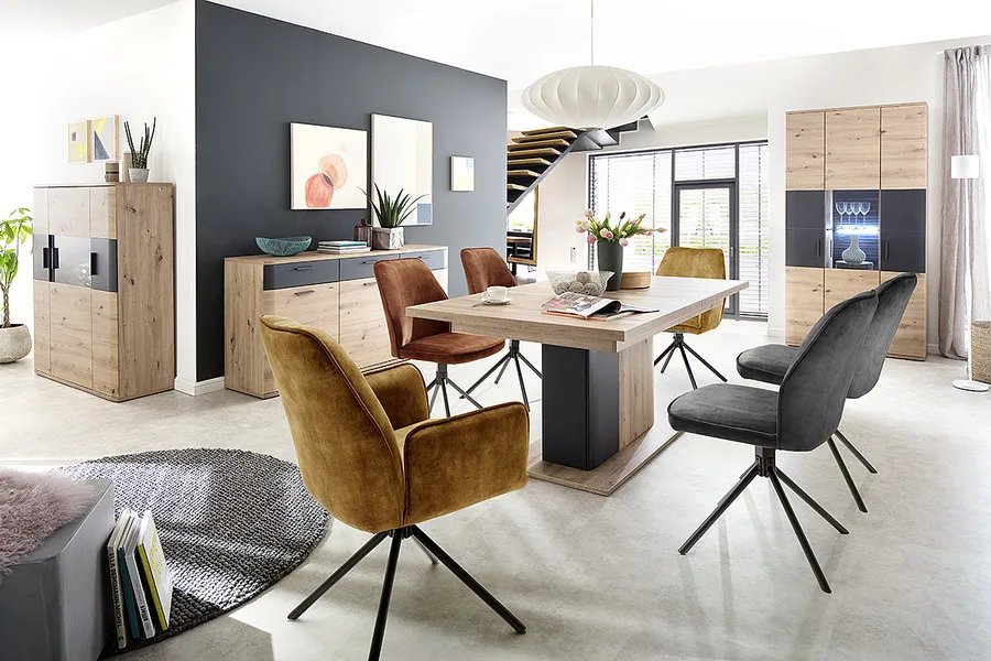 Krzesło z podłokietnikami OTTAWA - oliwkowy