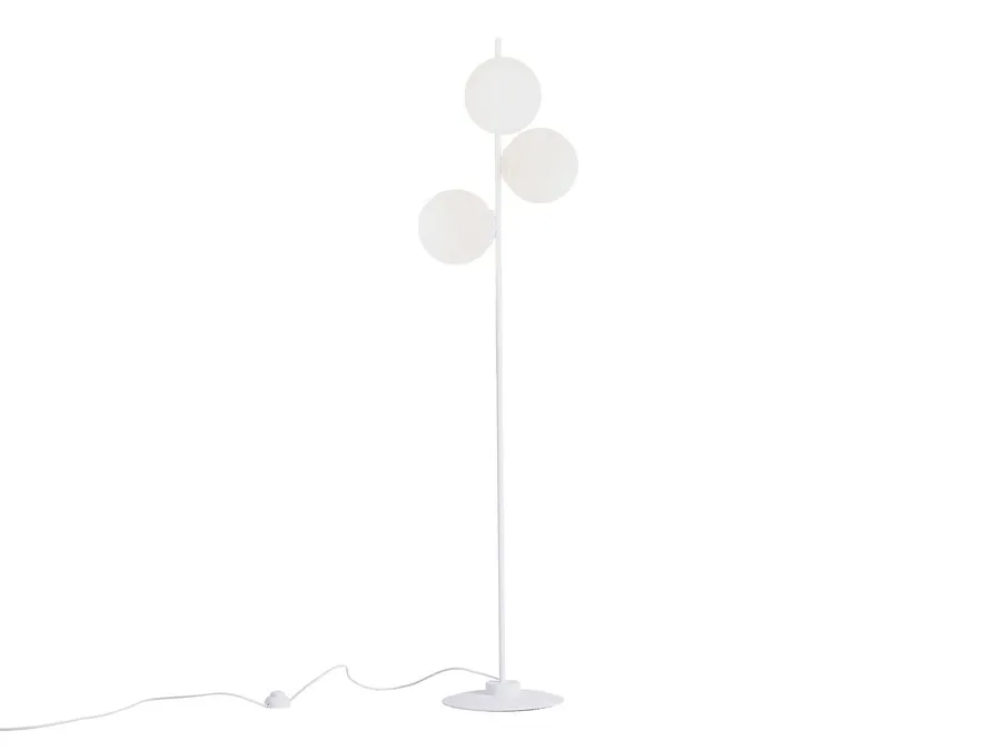 Lampa podłogowa BOBLER - biały