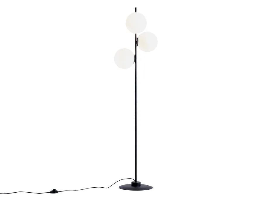 Lampa podłogowa BOBLER - czarny