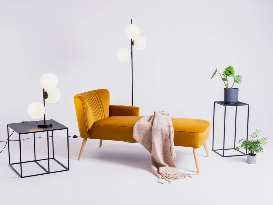 Lampa podłogowa BOBLER - czarny