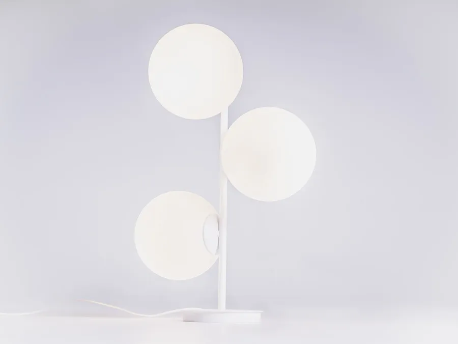 Lampa stołowa BOBLER - biały