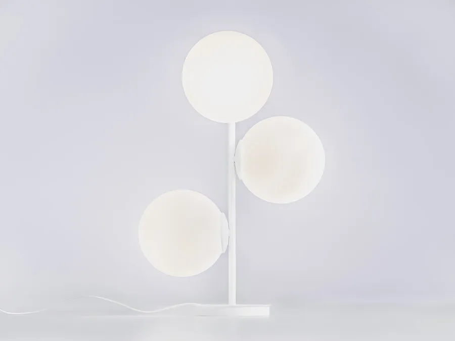 Lampa stołowa BOBLER - biały