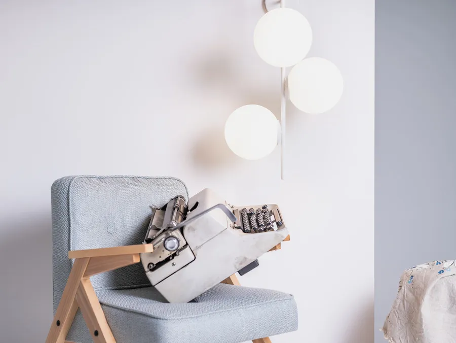 Lampa ścienna BOBLER 1connect - biały