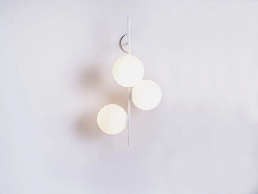 Lampa ścienna BOBLER 1connect - biały