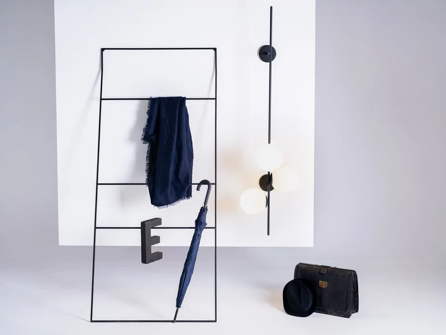 Lampa ścienna BOBLER 2connect - czarny