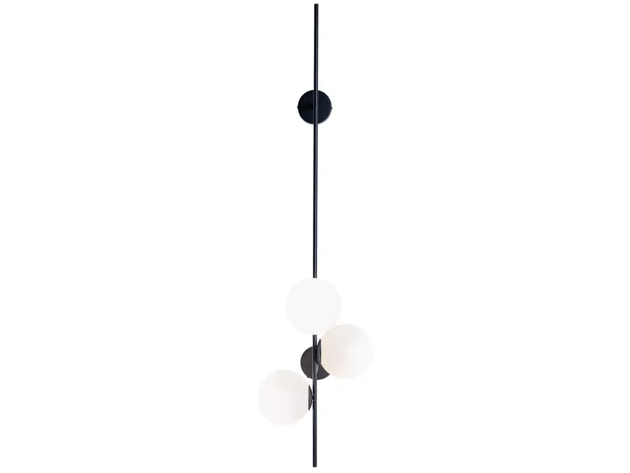 Lampa ścienna BOBLER 2connect - czarny