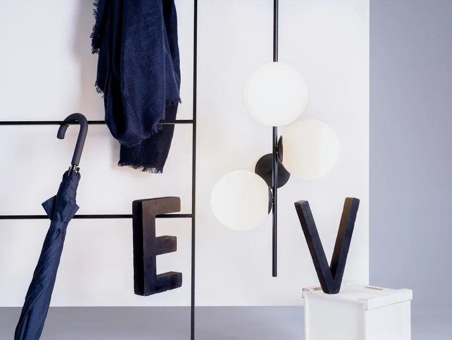 Lampa ścienna BOBLER 2connect - czarny