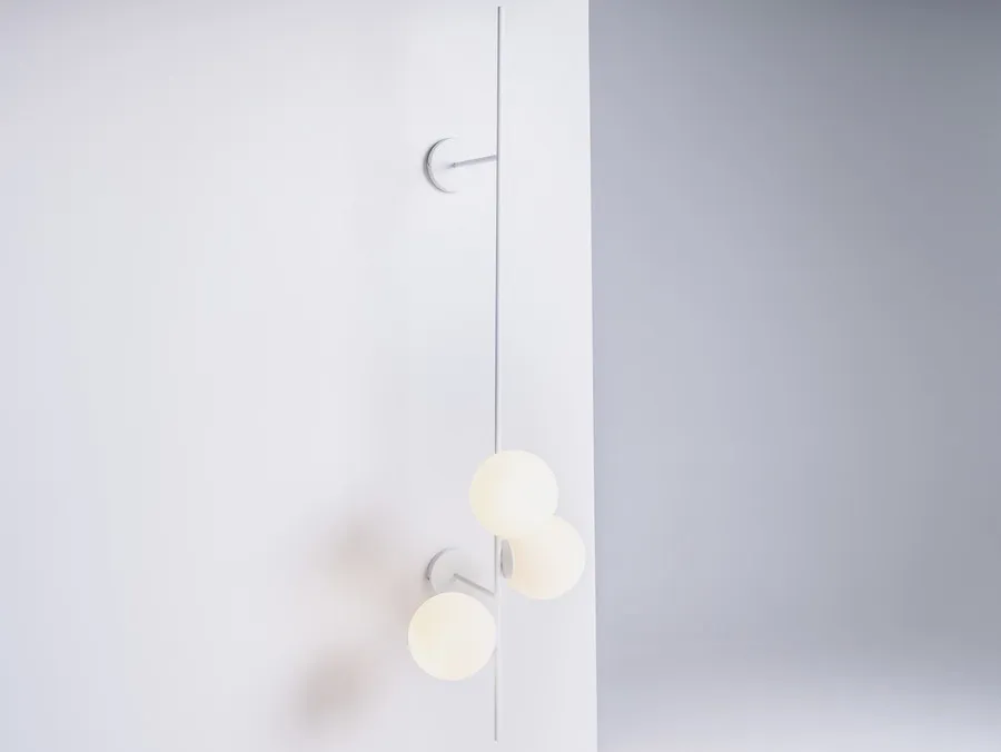 Lampa ścienna BOBLER 2connect - biały