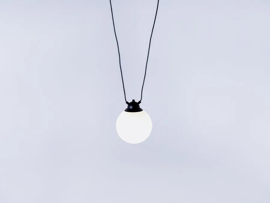 Lampa wisząca COBEN HANGMAN GLASS 1 - czarny