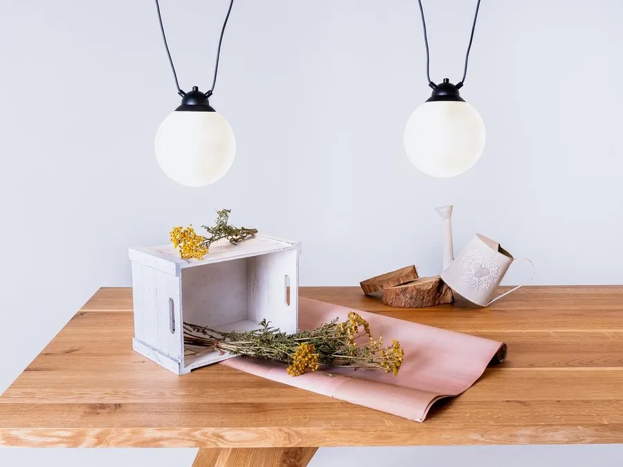 Lampa wisząca COBEN HANGMAN GLASS 2 - czarny