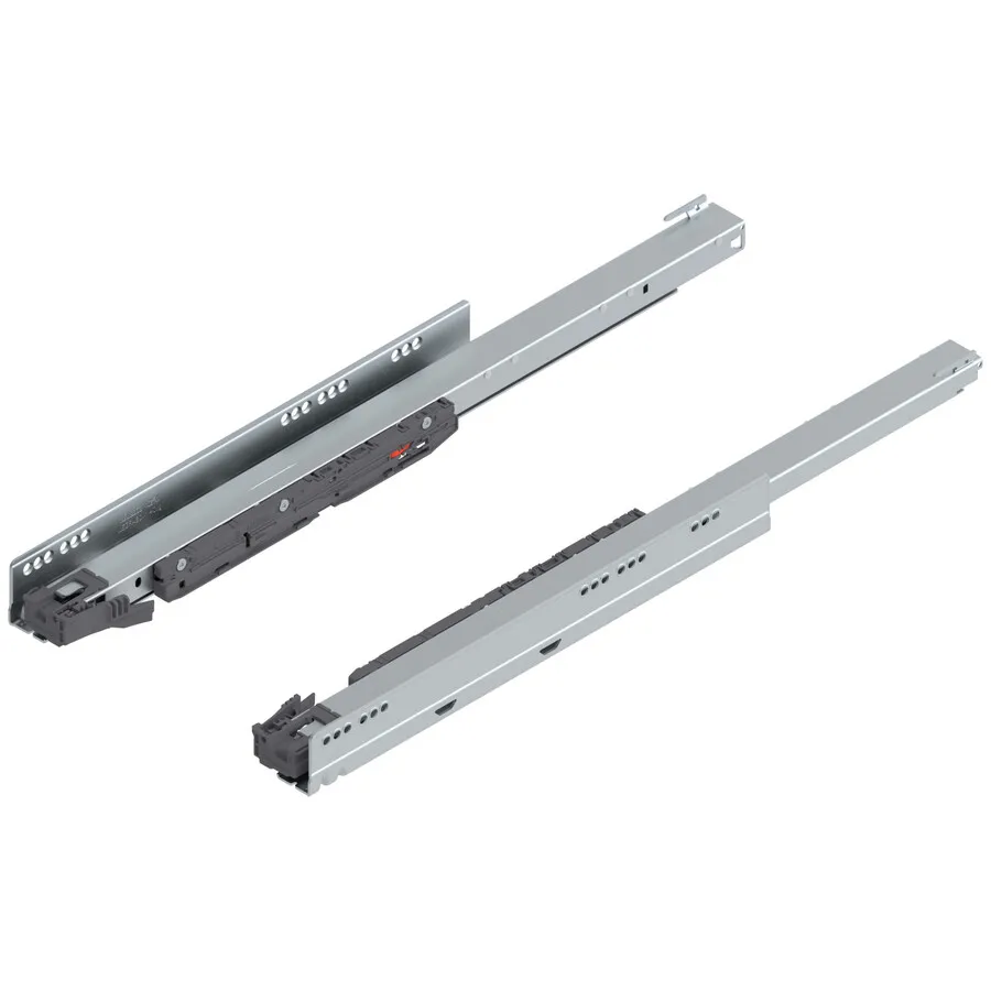 Prowadnice z hamulcem LEGRABOX BLUMOTION 750 S / dł. 60 cm / 40 kg / wysuw 100% / do Tip-On