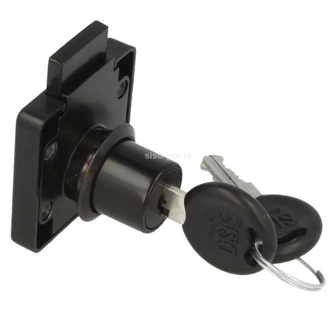 Zamek kwadratowy Siso X-850 MASTER J11 - czarny / fi 19 mm