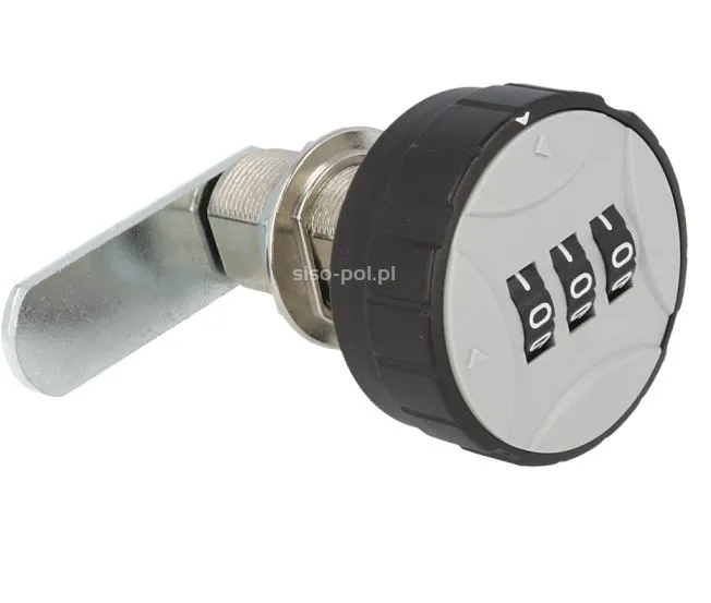 Zamek szyfrowy Siso 213 / długi cylinder fi 19 x 32 mm