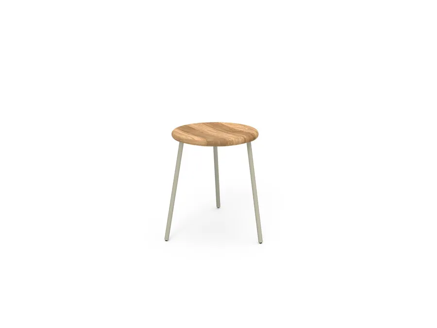 Taboret MIAM - dąb naturalny