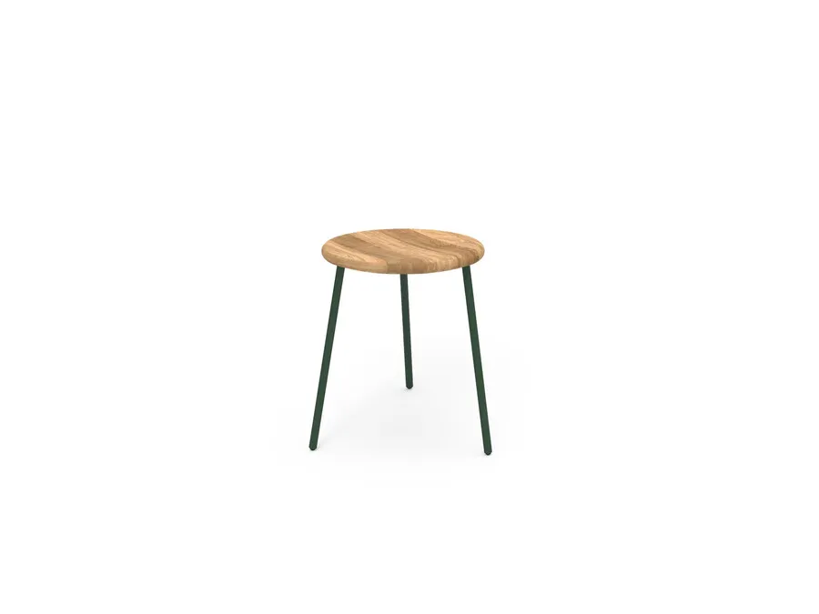 Taboret MIAM - dąb naturalny