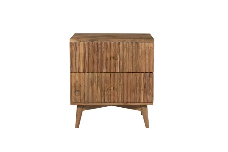 Szafka nocna drewniana ANK-9 - naturalny