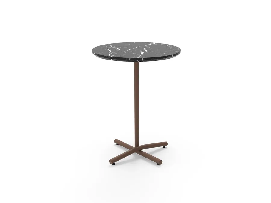 Stolik kawowy PEAK 44 wysoki - marmur nero marquina