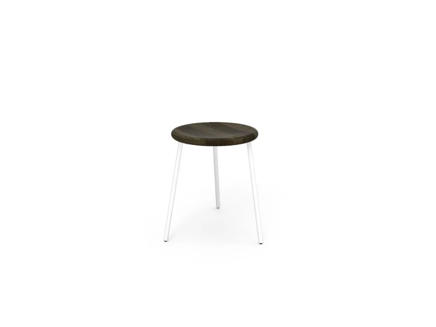 Taboret MIAM - dąb czerniony