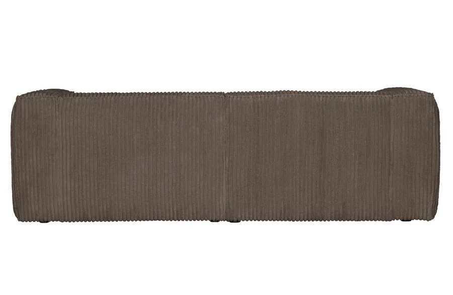 Sofa BEAN RIB 3,5 mud - brązowy