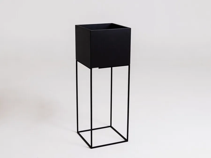 Donica PALMUS METAL 100 - czarny
