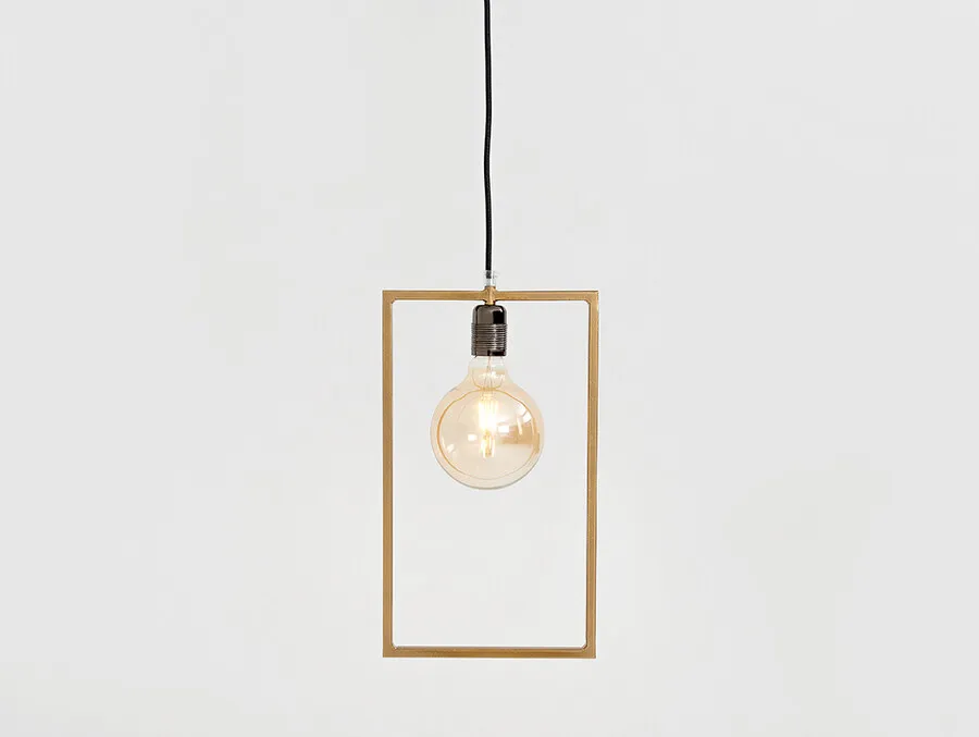 Lampa wisząca PAROT - złoty