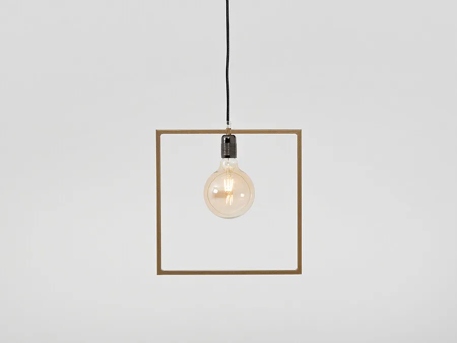 Lampa wisząca QUADO - złoty