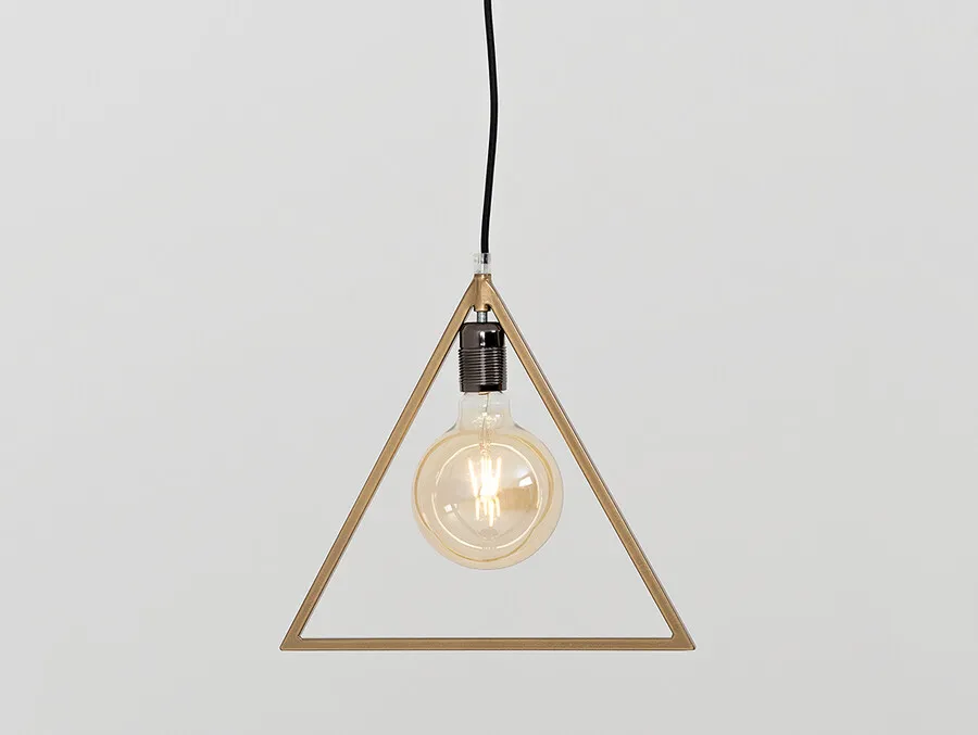 Lampa wisząca TRIAM - złoty
